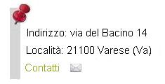 affitti Varese via del Bacino 14 21100