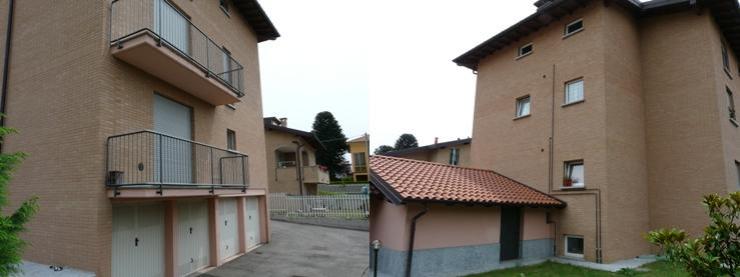vista palazzina affitti Carcano via del Bacino 14 21100 Varese